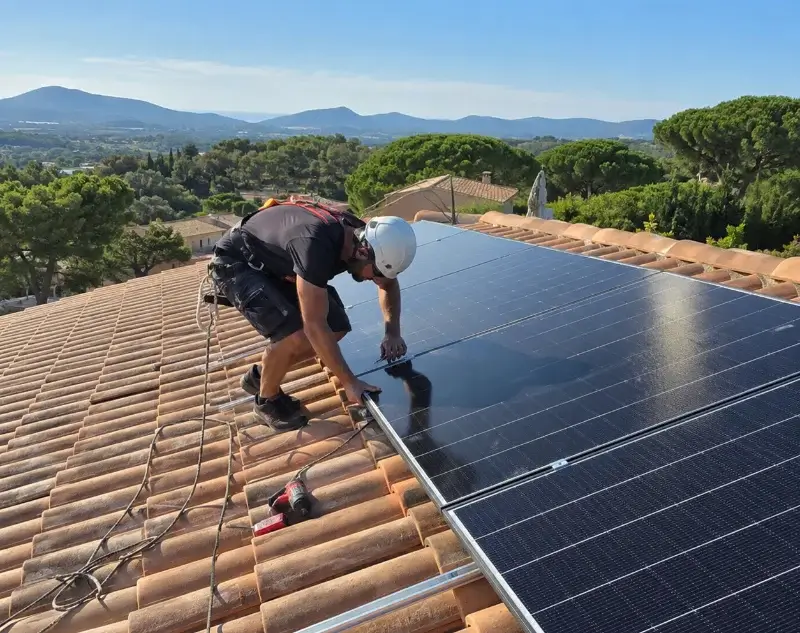 Installateur panneaux solaires Laurac — pose photovoltaïque sur toiture