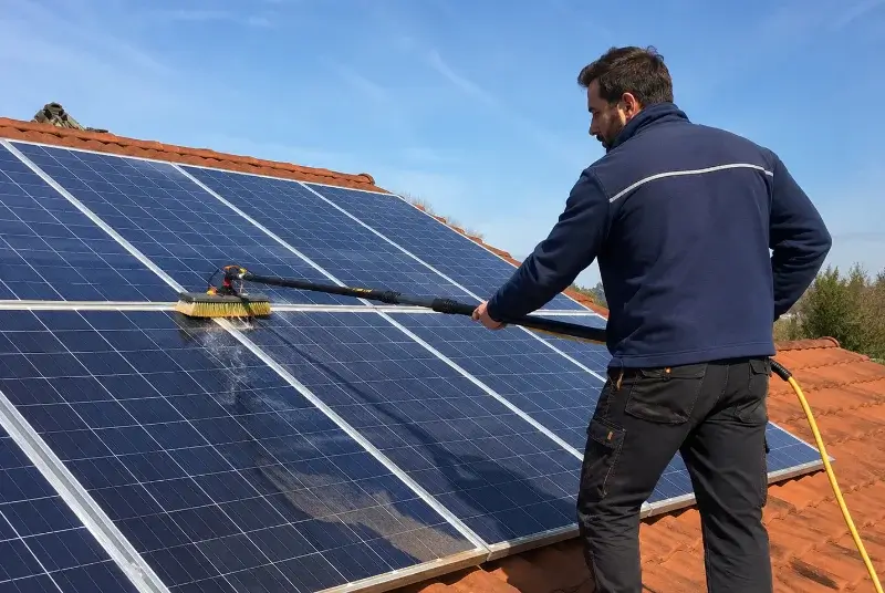Nettoyage et entretien de panneaux solaires à Laurac
